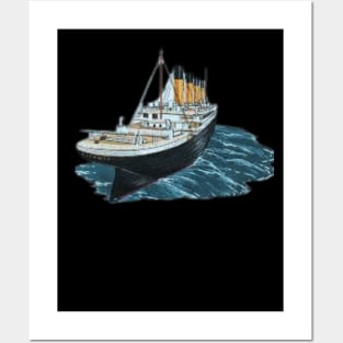 H.M.S. Titanic Posters and Art